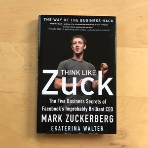 “Think Like Zuck” hardcover book